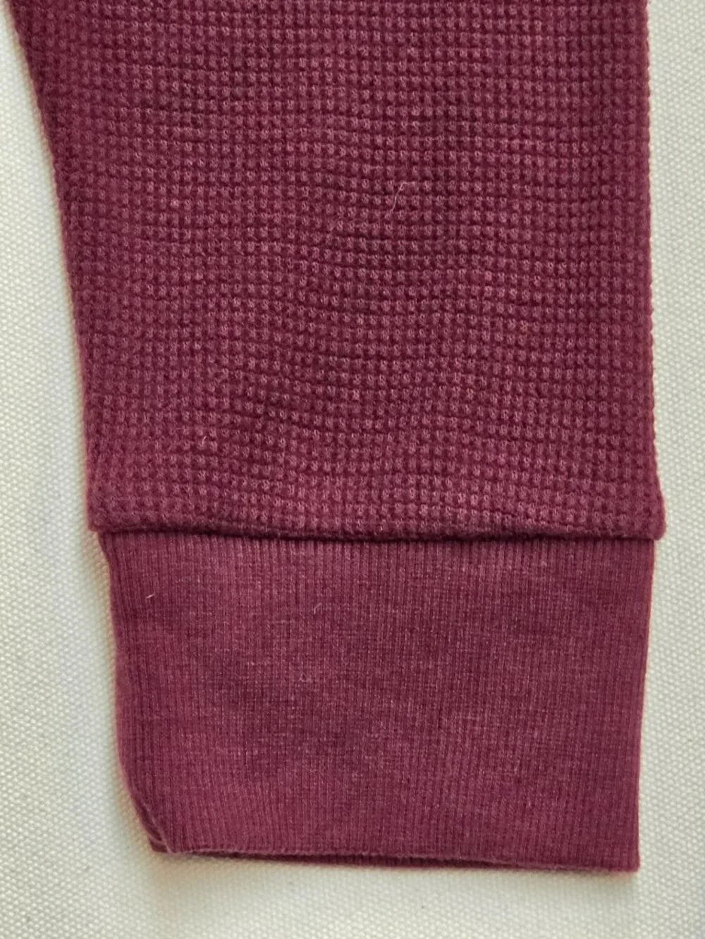 True Religion Waffle Knit Henley XXL